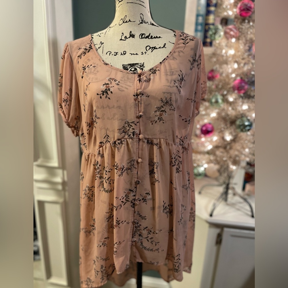 Torrid High-Low Blouse.